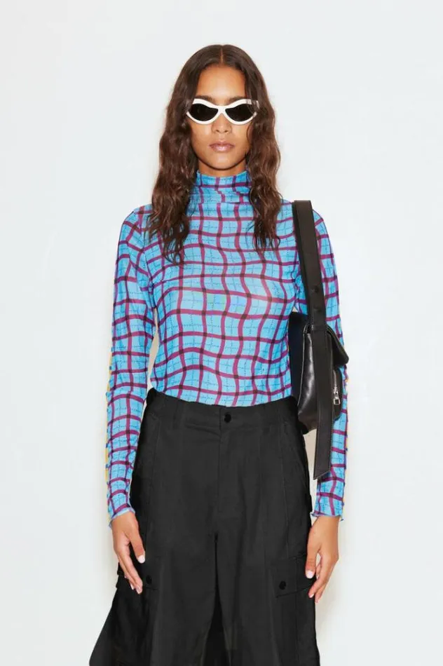 Simon Miller Tops Combo Wendel Top In Blue Yellow Plaid Blue Yellow Plaid 8211 Shop Simon Miller Tops Combo Wendel Top In Blue Yellow Plaid Blue Yellow Plaid 8211 Shop