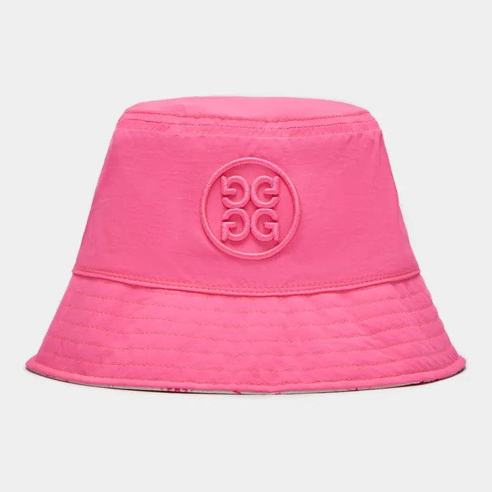Sketch Nylon Taffeta Reversible Bucket Hat Stone Golf GFORE Hats