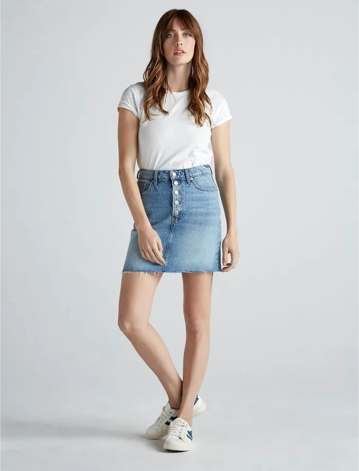 Skirts Women Lucky Brand High Rise Mini Skirt Ark Ct