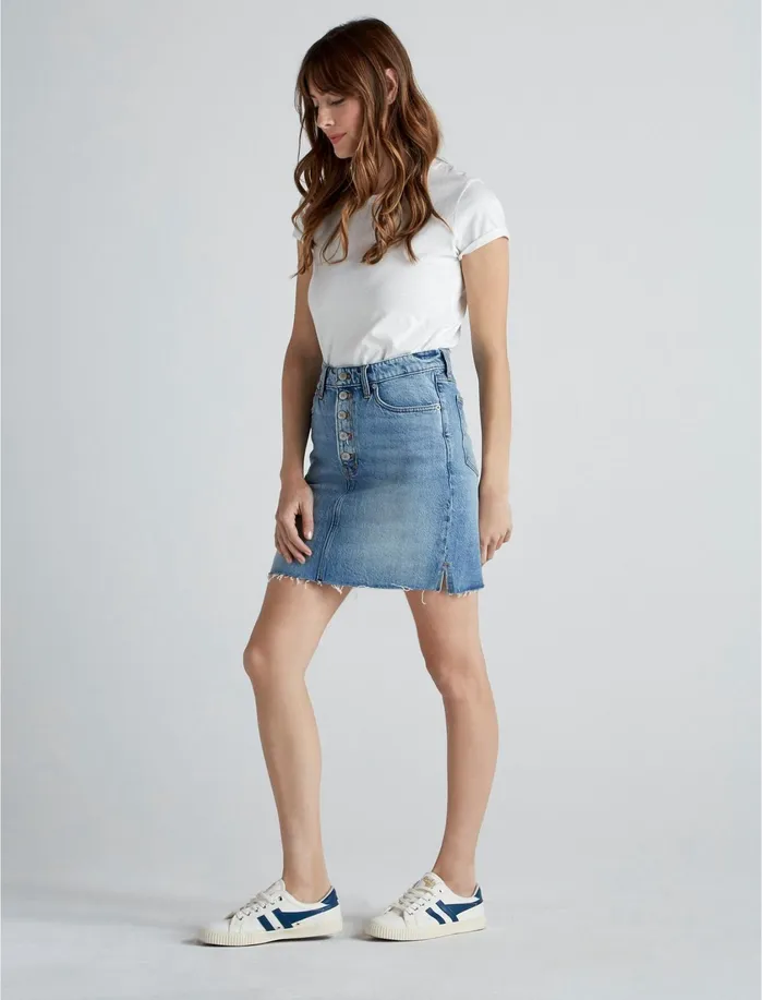 Skirts Women Lucky Brand High Rise Mini Skirt Ark Ct