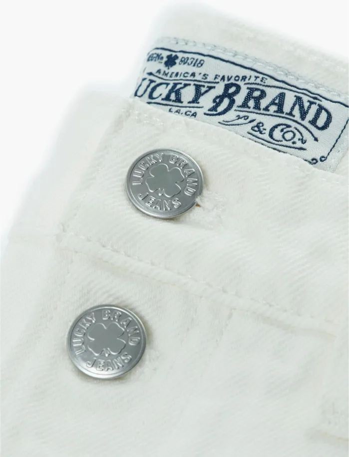 Skirts Women Lucky Brand Mid Rise Mini Skirt Clean Whitestep