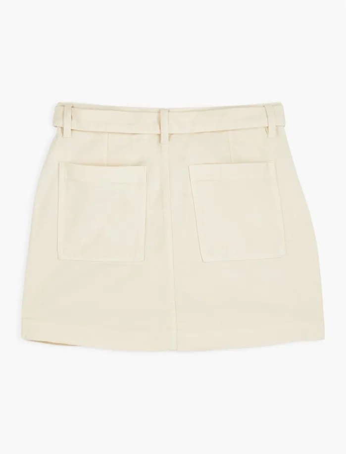 Skirts Women Lucky Brand Utility Mini Skirt Birch