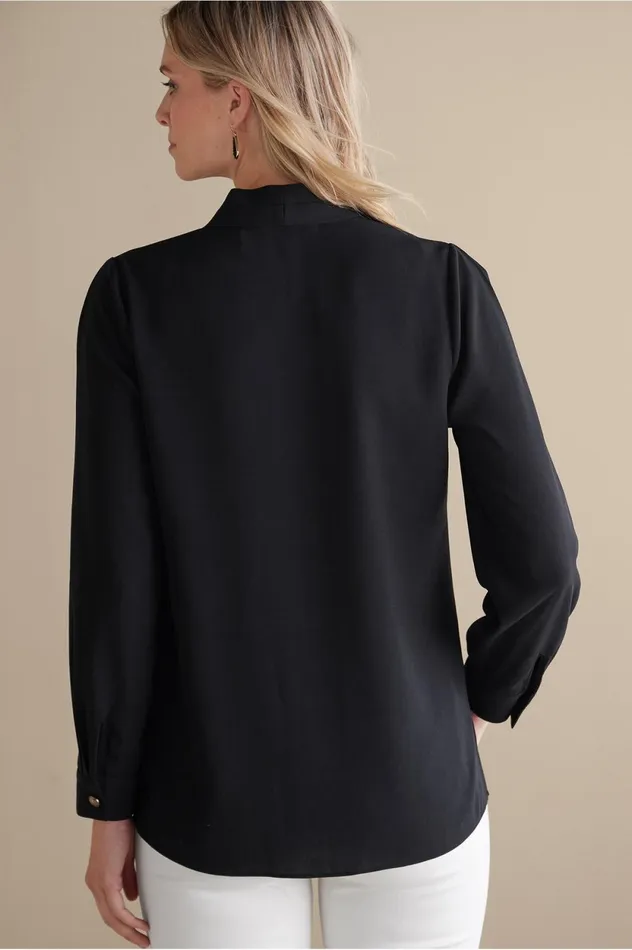 Soft Surroundings Akira Blouse Garnet Women Tops Soft Surroundings Akira Blouse Garnet Women Tops