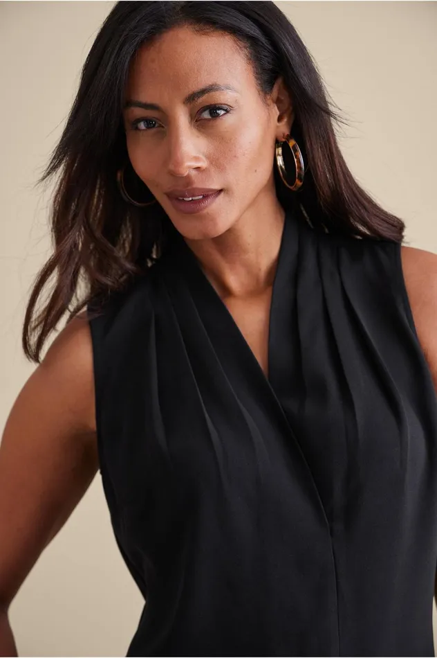 Soft Surroundings Akira Tank Black Women Tops Soft Surroundings Akira Tank Black Women Tops