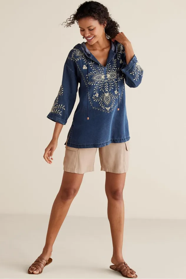 Soft Surroundings Bayside Shorts Taupe Women Pants Soft Surroundings Bayside Shorts Taupe Women Pants