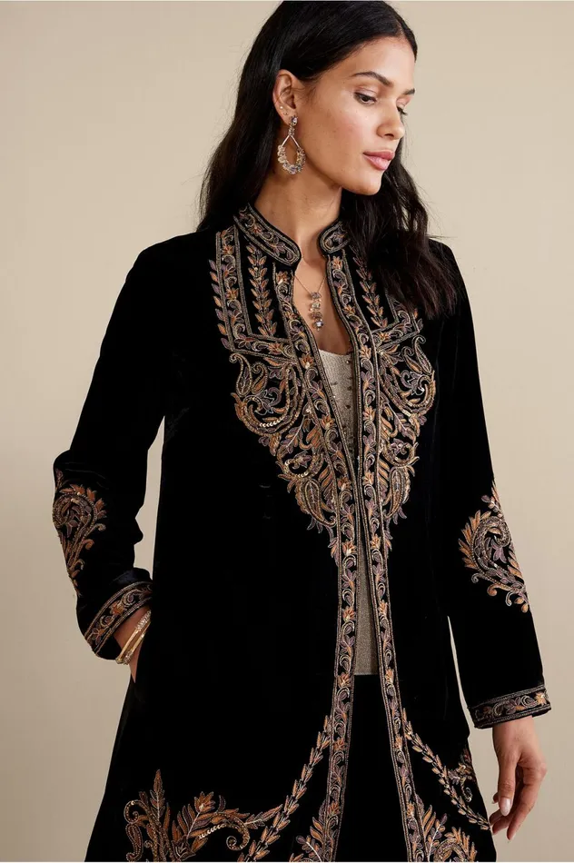 Soft Surroundings Belcastel Jacket Blackgold Women Jackets and Coats Soft Surroundings Belcastel Jacket Blackgold Women Jackets and Coats