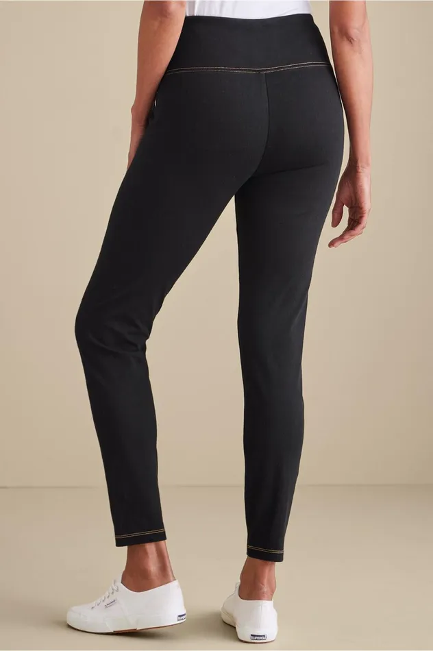 Soft Surroundings Easygoing Leggings Black Women Pants Soft Surroundings Easygoing Leggings Black Women Pants