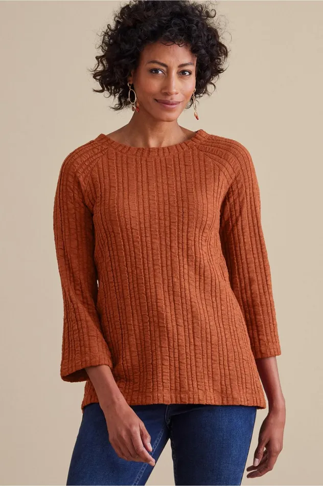 Soft Surroundings Goldie Tunic Top Fair Aqua Women Tops