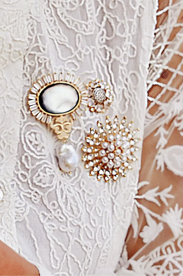Soft Surroundings Gretta Starburst Brooch Multi Women Jewelry Soft Surroundings Gretta Starburst Brooch Multi Women Jewelry