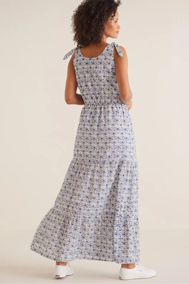 Soft Surroundings Kyoto Dress Bluewhite Women Dresses Soft Surroundings Kyoto Dress Bluewhite Women Dresses