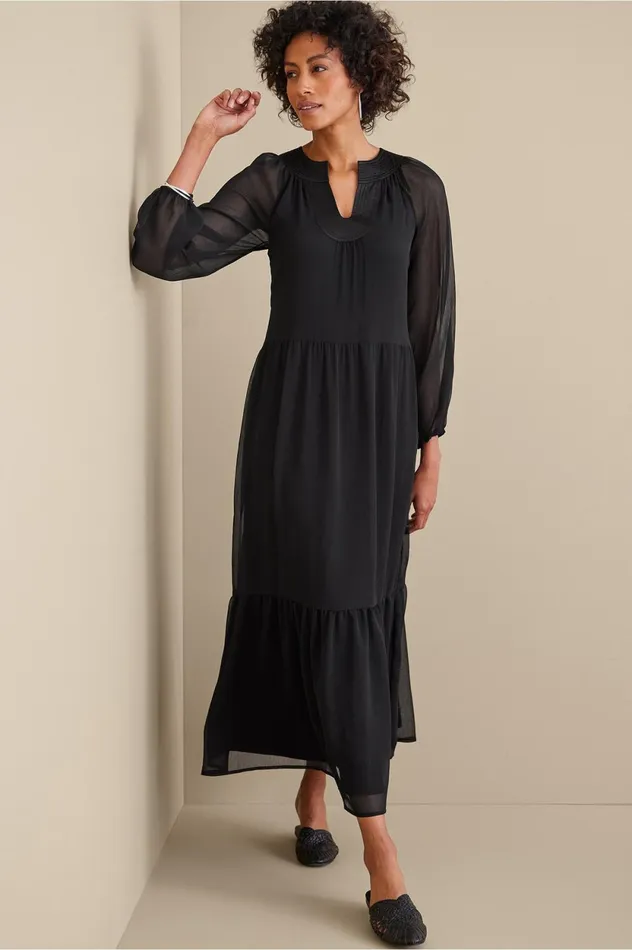 Soft Surroundings Olga Dress Black Women Dresses Soft Surroundings Olga Dress Black Women Dresses