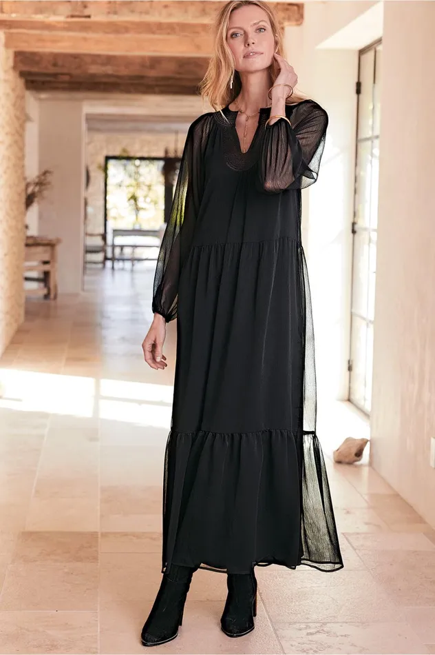 Soft Surroundings Olga Dress Black Women Dresses Soft Surroundings Olga Dress Black Women Dresses