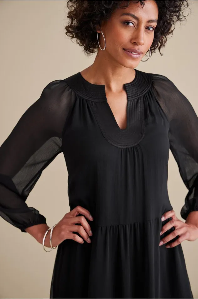 Soft Surroundings Olga Dress Black Women Dresses Soft Surroundings Olga Dress Black Women Dresses