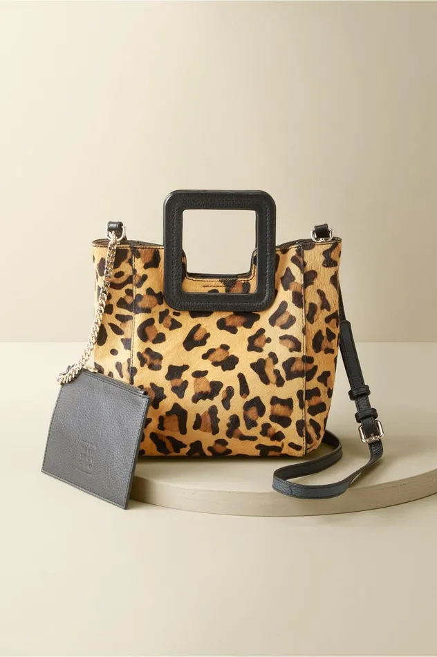 Soft Surroundings Paulette Bag Leopard Women Handbags