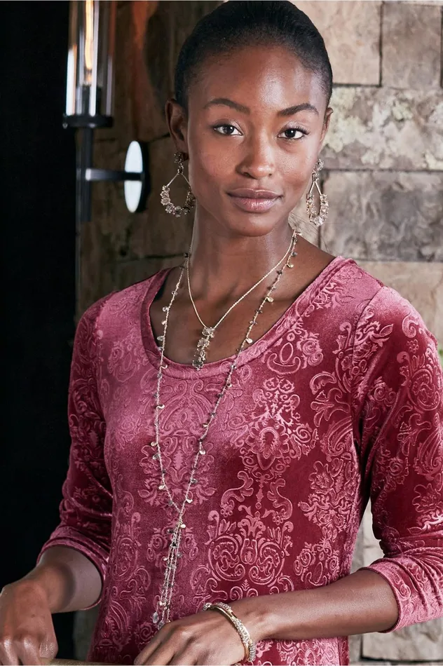 Soft Surroundings Ratana Pendant Necklace Gold Multi Women Jewelry Soft Surroundings Ratana Pendant Necklace Gold Multi Women Jewelry