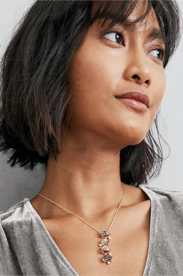 Soft Surroundings Ratana Pendant Necklace Gold Multi Women Jewelry Soft Surroundings Ratana Pendant Necklace Gold Multi Women Jewelry