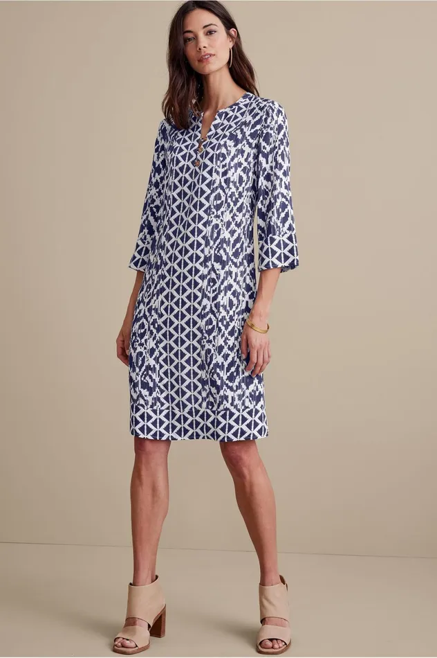 Soft Surroundings Raven Dress Ecrublack Women Dresses