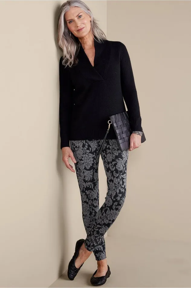 Soft Surroundings Soft Essential Ponte Leggings Black Women Pants Soft Surroundings Soft Essential Ponte Leggings Black Women Pants
