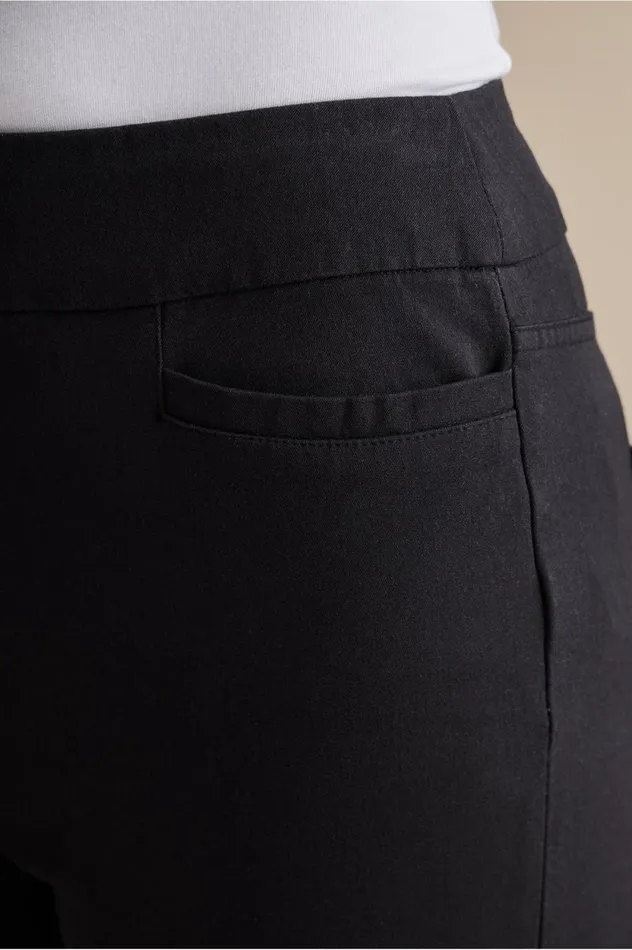 Soft Surroundings Superla Pull On Straight Leg Pants Black Women Pants Soft Surroundings Superla Pull On Straight Leg Pants Black Women Pants