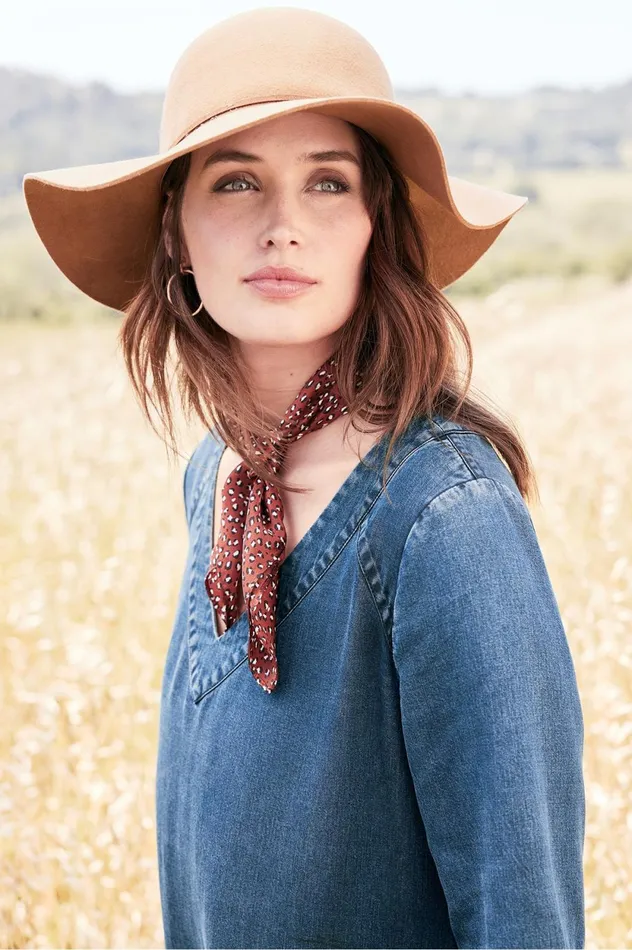 Soft Surroundings Sylvia Silk Square Scarf Rust Multi Women Scarves and Wraps Soft Surroundings Sylvia Silk Square Scarf Rust Multi Women Scarves and Wraps