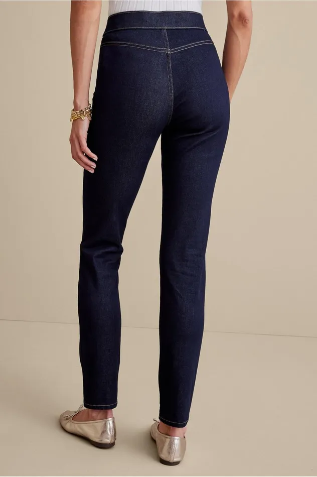 Soft Surroundings Ultimate Denim PullOn Slim Leg Jeans Black Women Jeans Soft Surroundings Ultimate Denim PullOn Slim Leg Jeans Black Women Jeans