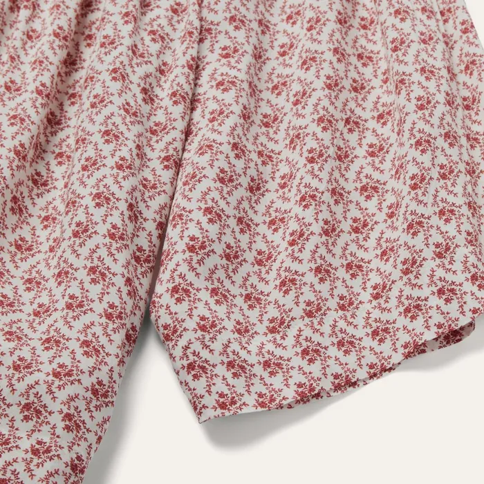 Stetson Blouses Women ShortSleeved Cottage Floral Blouse Red