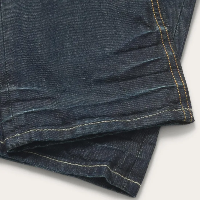 Stetson Boot Cut Men 1312 Fit Jeans With A Pieced Back Pocket Blue