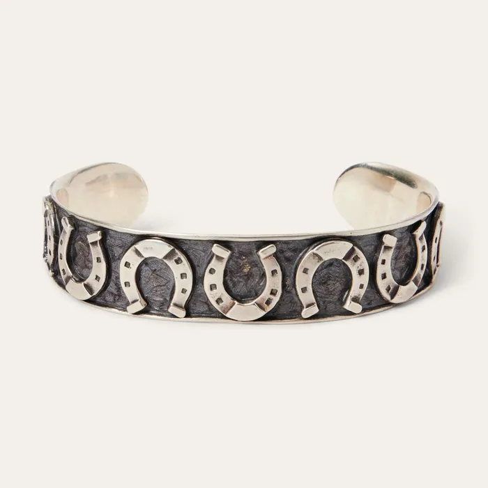 Stetson Bracelets Men Horseshoe Cuff Horseshoe Cuff