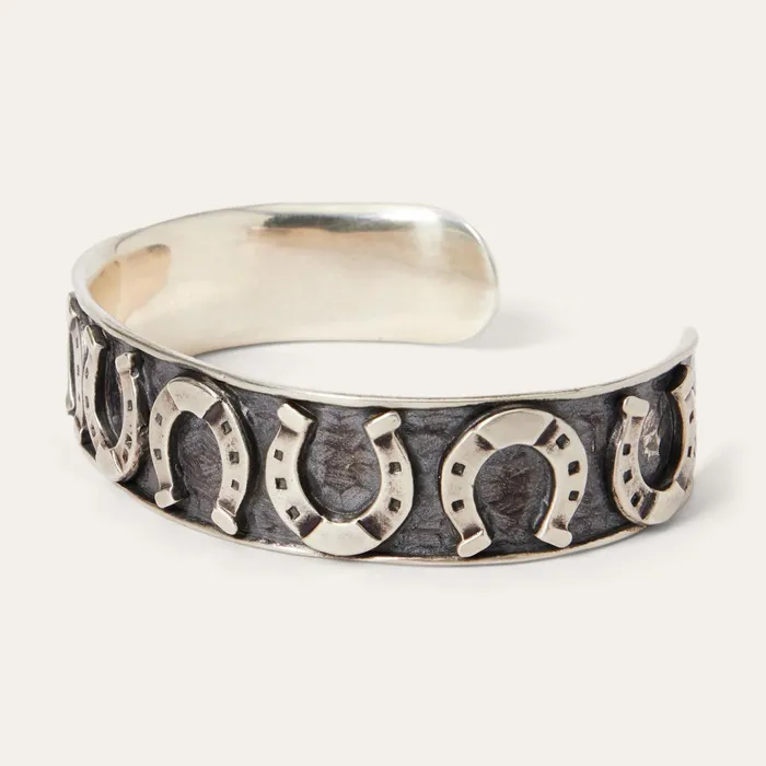 Stetson Bracelets Men Horseshoe Cuff Horseshoe Cuff