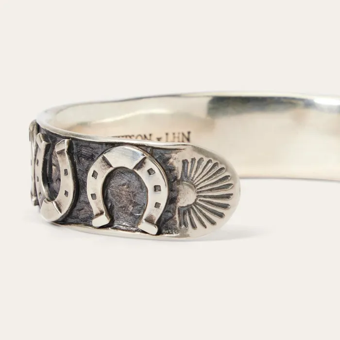 Stetson Bracelets Men Horseshoe Cuff Horseshoe Cuff