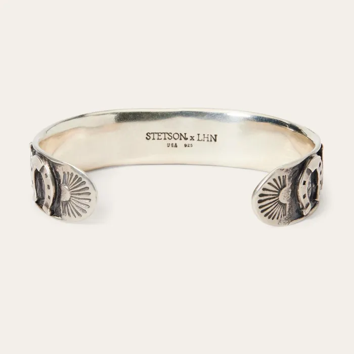 Stetson Bracelets Men Horseshoe Cuff Horseshoe Cuff