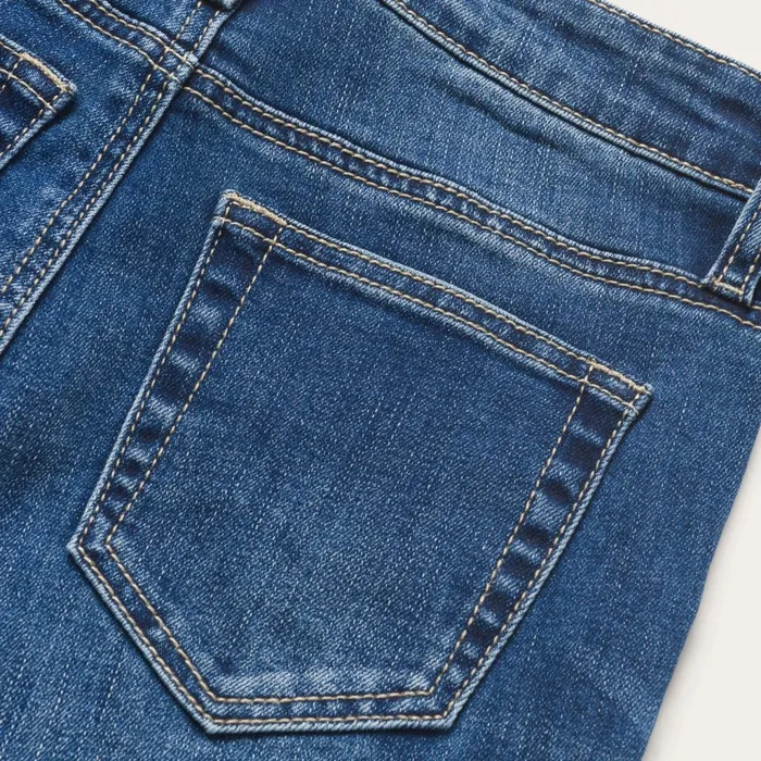 Stetson Denim Women 902 High Waist Slim Fit Jean Blue