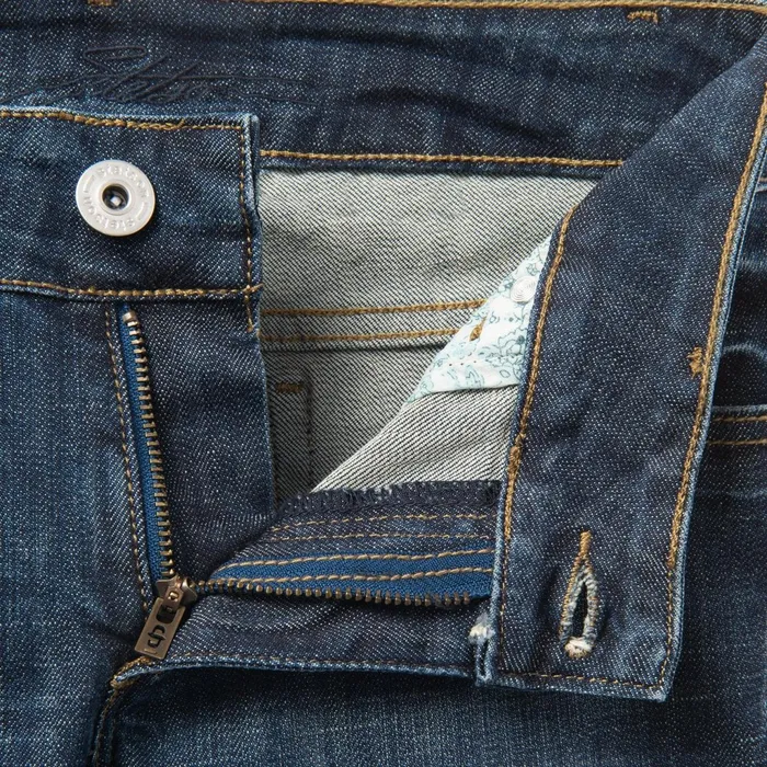 Stetson Denim Women Dark Wash Denim Shorts Blue