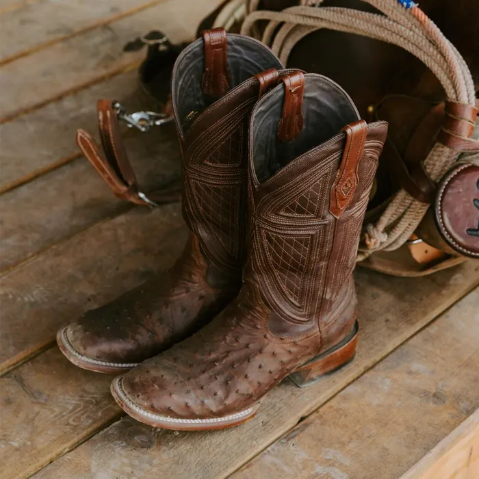 Stetson Exotics Men Jackson Boots Brown