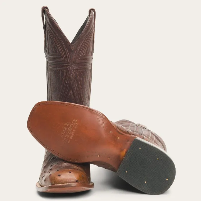 Stetson Exotics Men Jackson Boots Brown