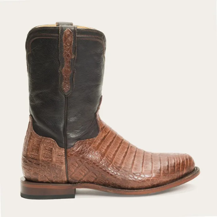 Stetson Exotics Men Puncher Exotic Boots Brown