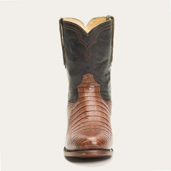 Stetson Exotics Men Puncher Exotic Boots Brown