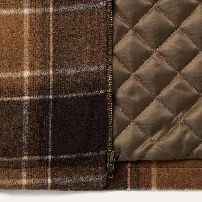 Stetson Jackets Men Brown Plaid Western Coat Brown