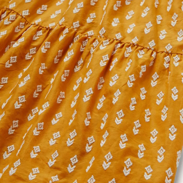 Stetson Midi Women Aztec Dress Yellow