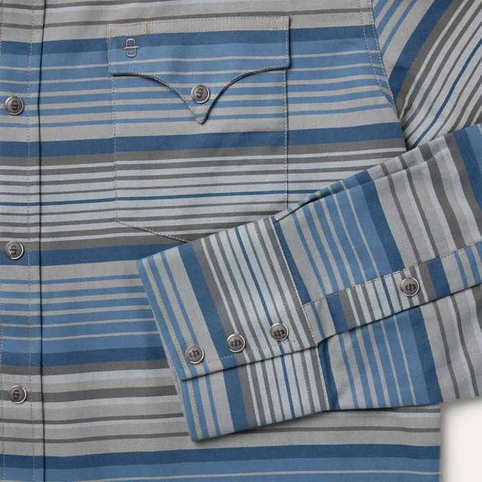 Stetson Modern Cut Men Serape Stripe Western Shirt Serape Stripe Western Shirt