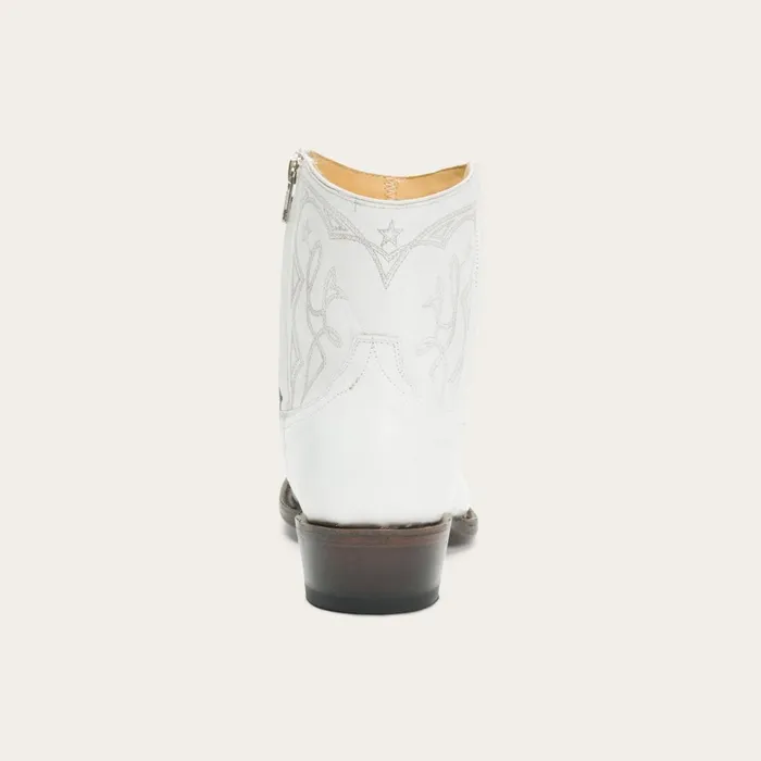 Stetson Shorties Women Annika Boots White