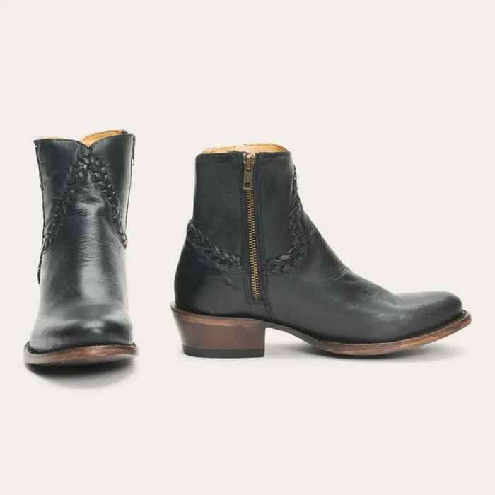 Stetson Shorties Women Pixie Boots Black
