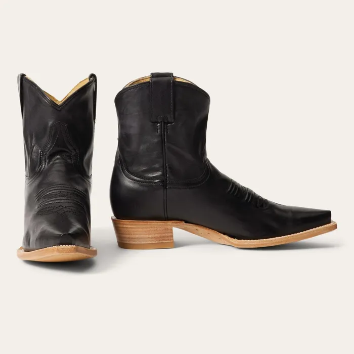 Stetson Shorties Women Riley Shorty Boots Black