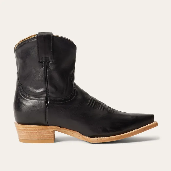 Stetson Shorties Women Riley Shorty Boots Black
