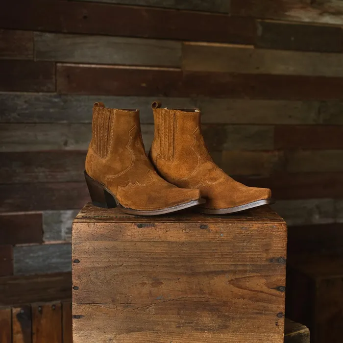Stetson Shorties Women Talula Boots Tan