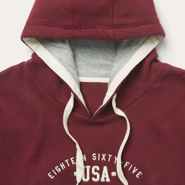 Stetson Sweaters and Hoodies Men Stetson Hooded Sweatshirt Red