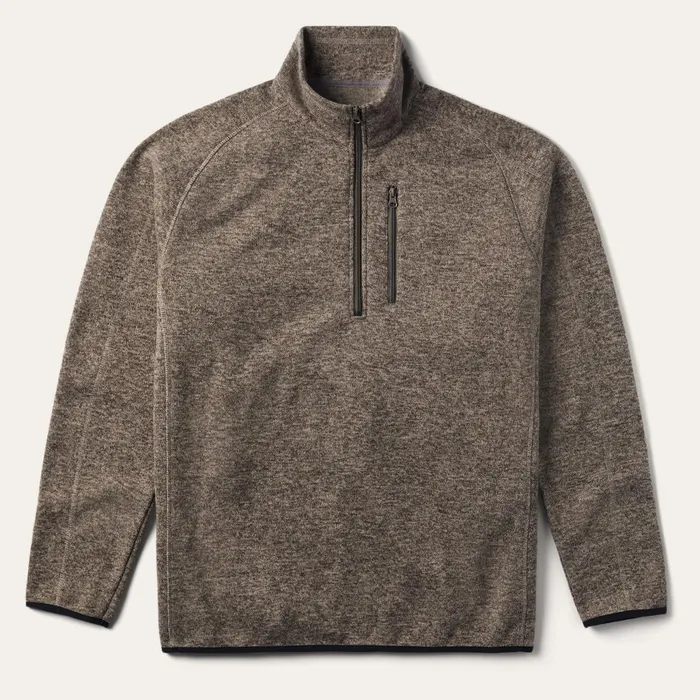 Stetson Sweaters and Hoodies Men Tan Bonded Knit Sweater Tan