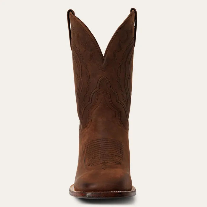 Stetson Western Men Bowie Boots Brown