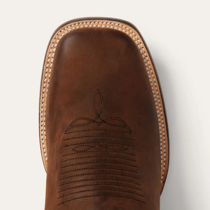 Stetson Western Men Bowie Boots Brown