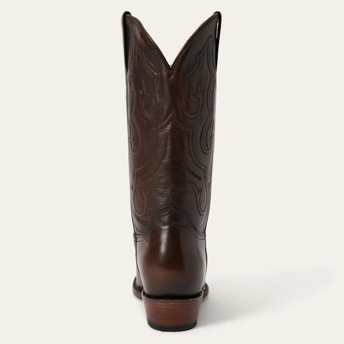 Stetson Western Men Carlisle Western Boots Burnished Brown